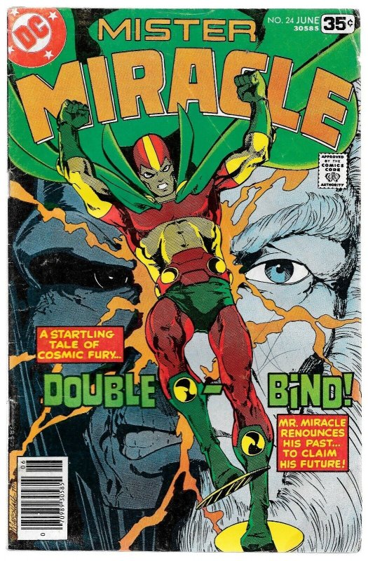 Mister Miracle 24 061978 Dc Comics Comic Books Bronze Age Dc Comics Mister Miracle