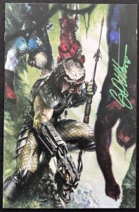 PREDATOR KILLS MARVEL UNIVERSE #1 1:100 VIRGIN SIGNED GABRIELE DELL'OTTO COA NM