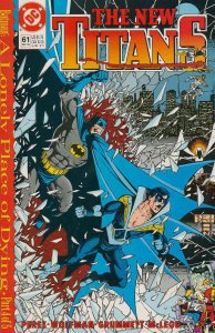 New Titans, The #61 VF ; DC | Batman A Lonely Place of Dying 4