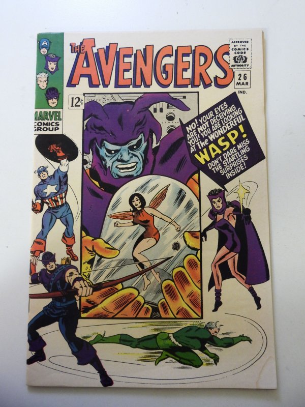 The Avengers #26 (1966) FN Condition moisture stain
