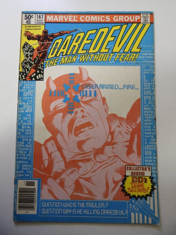 Daredevil #167 (1980) VG+ Condition