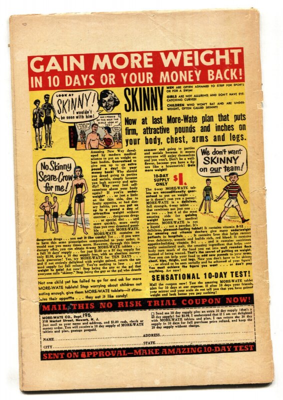 Weird Mysteries #11 - 1954 - Gilmore - G+ - comic book