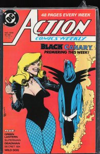Action Comics Weekly #609 (1988) Black Canary