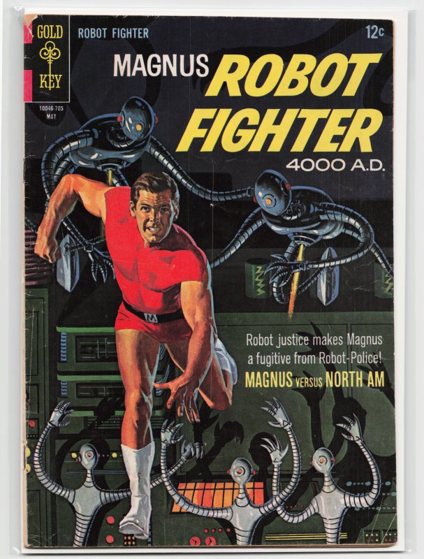 Magnus, Robot Fighter #18 (1967) Magnus, Robot Fighter