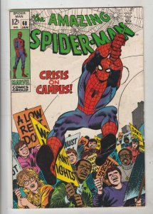 Amazing Spider-Man #68 (Jan-69) FN/VF+ High-Grade Spider-Man