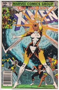 The Uncanny X-Men #164 (1982) Newsstand