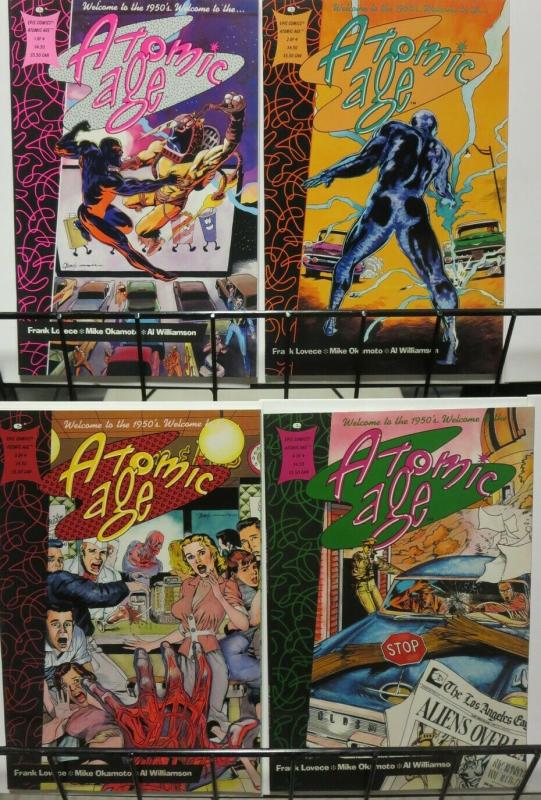 ATOMIC AGE (1990 EPIC) 1-4  WILLIAMSON+ 1950 bomb scare 