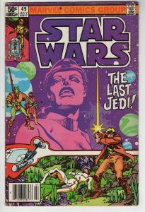 Star Wars #49 Vintage 1981 Marvel Comics Death of Jedidiah