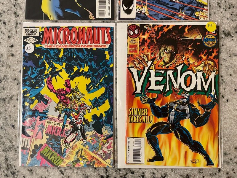 4 Marvel Comic Books Venom 1 Micronauts 39 GI Joe 2 Cyclops 1 NM 1st PRT 54 J801 