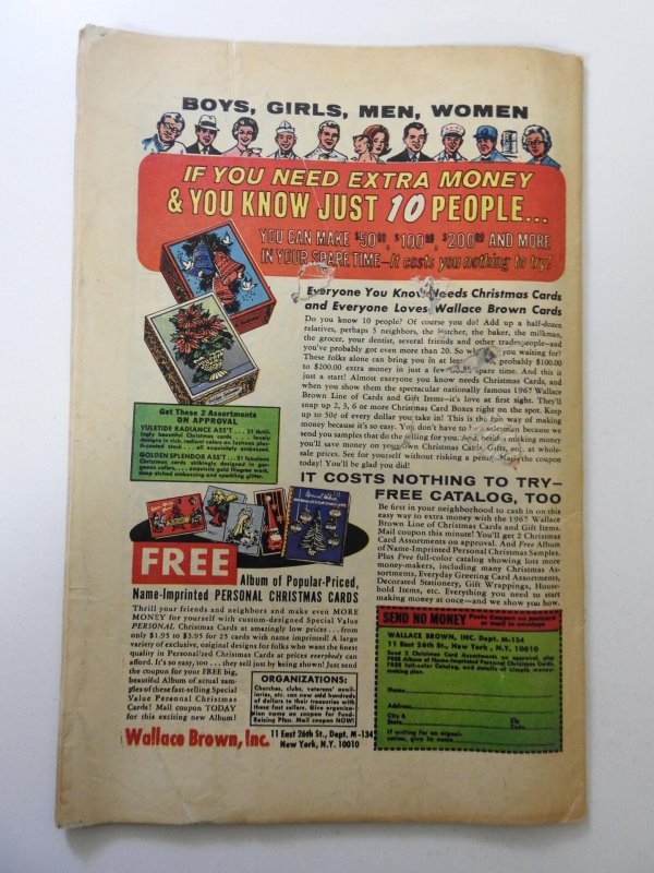 The Amazing Spider-Man #52 (1967) GD/VG Condition tears on bc