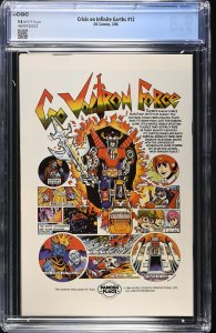 Crisis on Infinite Earths #12 (3/86) Graded CGC 9.8