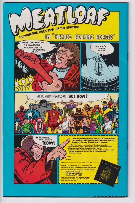 X-MEN ANNUAL #11 (1987) FVF 7.0, white