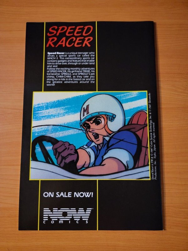 Racer X v1 #1 ~ NEAR MINT NM ~ 1988 NOW Comics