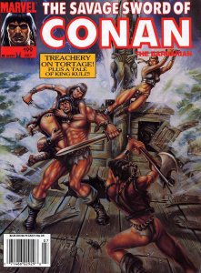 Savage Sword of Conan #199 (Newsstand) FN ; Marvel | King Kull