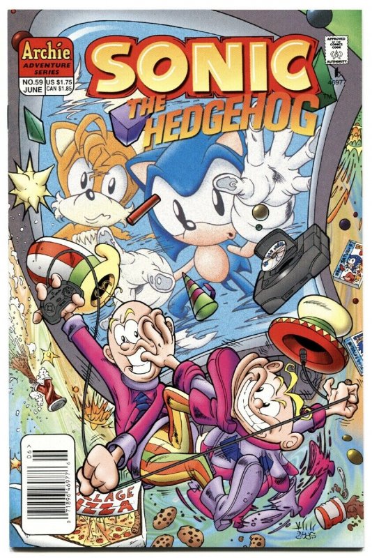 SONIC THE HEDGEHOG #59 1998-ARCHIE COMICS-SEGA