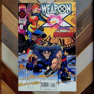 WEAPON-X #1-4 (Marvel 1995) Complete WOLVERINE Series DELUXE EDITIONS X-Men