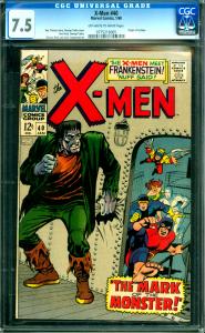 X-Men #40 CGC Graded 7.5 Cyclops Origin