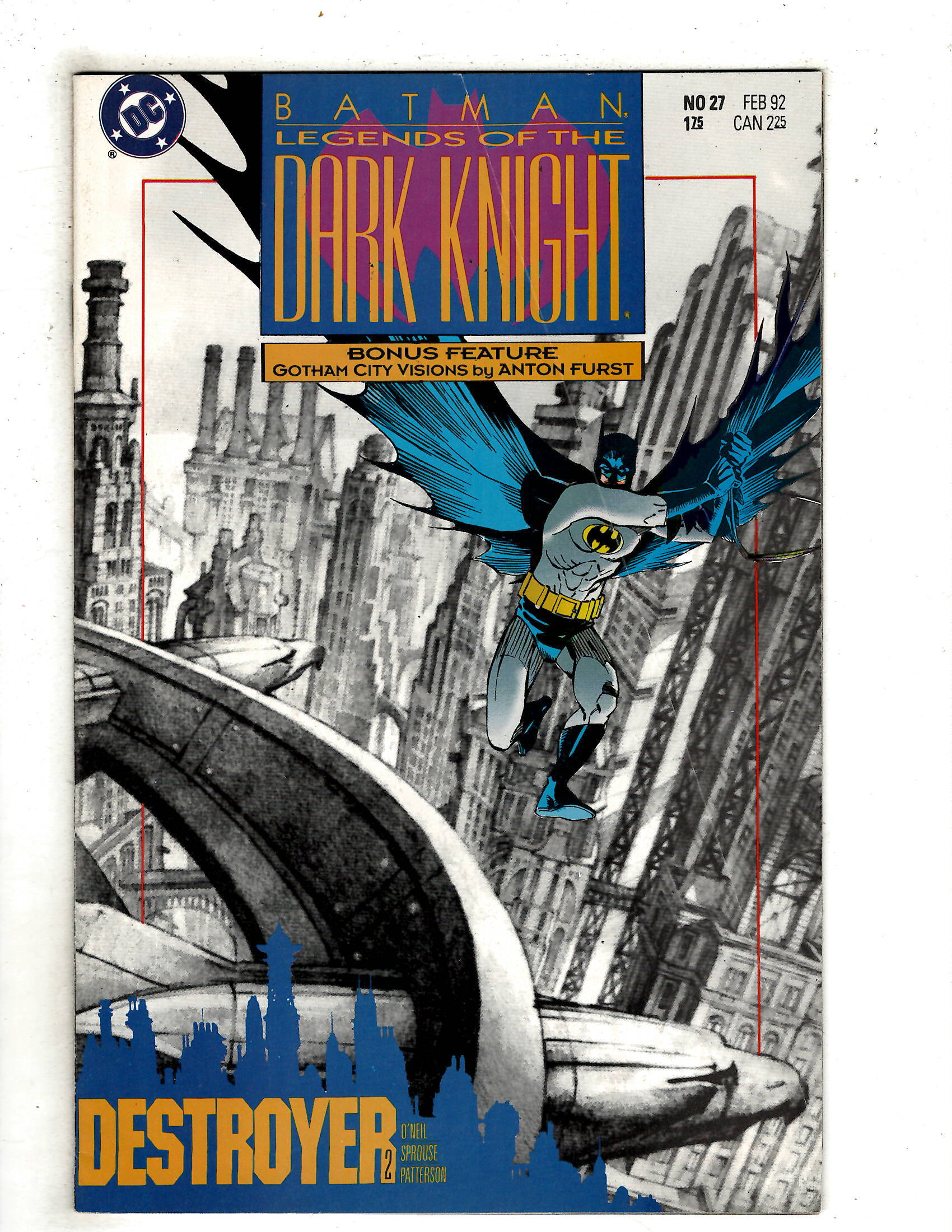 Legends of the Dark Knight #27 (1992) YY7 / HipComic