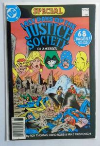 Last Days of the Justice Society Special #1 5.0 VG FN (1986)