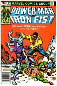 POWER MAN & IRON FIST #97 VF/NM, Luke Cage, 1974 1983, Kung-Fu Fera