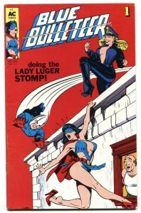 Blue Bulleteer #1 1989 Phantom Lady-Hitler appears-comic book