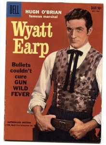 Wyatt Earp #5 1959- Hugh O'Brian Dell Western VF-