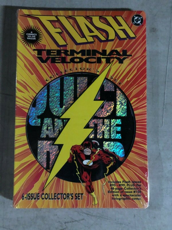 FLASH COLLECTOR'S SET - TERMINAL VELOCITY STORYLINE STILL SEALED - 95-100(1995) 