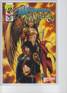 THE MAGDALENA ANGELUS WIZARD #1/2 COMIC BOOK W/COA NM TOP COW