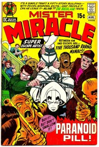 MISTER MIRACLE #3 (Sept1971) 8.0 VF Jack Kirby at DC! First Appearance DR BEDLAM