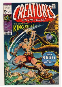 Creatures On The Loose (1971) #10 VF- King Kull First issue of the series
