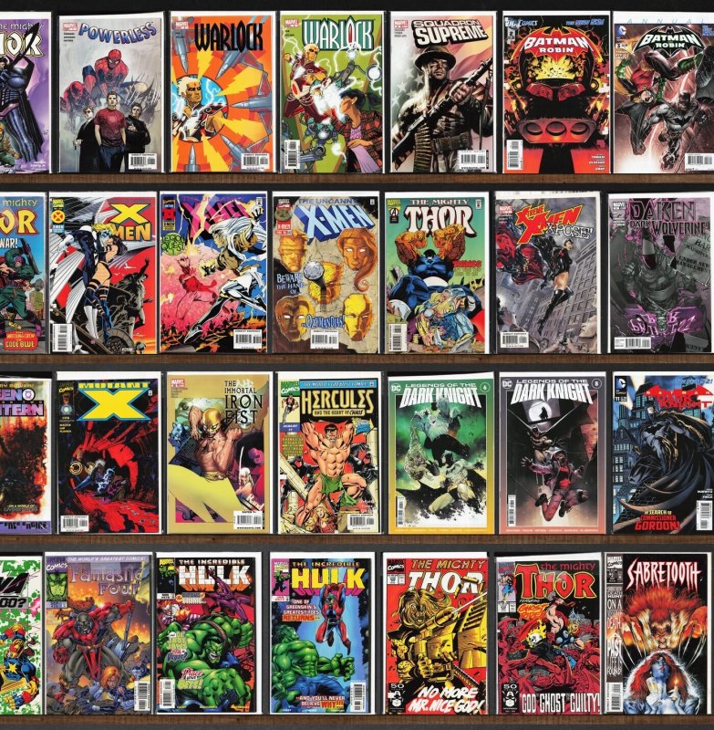 Huge Lot 140+ Comics with The Mighty Thor, Thor, Silver Surfer & More!