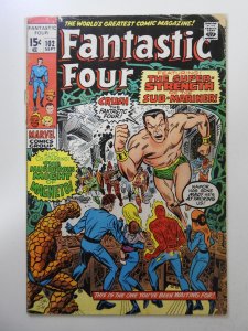 Fantastic Four #102 (1970) GD/VG Condition! Moisture stain