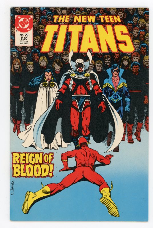 New Teen Titans #29 (1984 v2) Marv Wolfman Brother Blood NM-