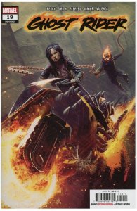 GHOST RIDER #19 MARVEL 2023 BJORN BARENDS MAIN COVER NM