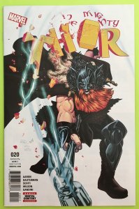 MIGHTY THOR 20 WAR THOR 1ST APPEARANCE MARVEL 2017