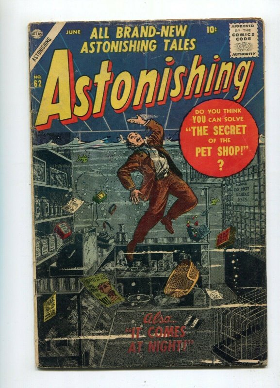 Astonishing 62 GD/VG 2nd to last issue