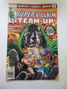 Super-Villain Team-Up #13 (1977) FN Condition