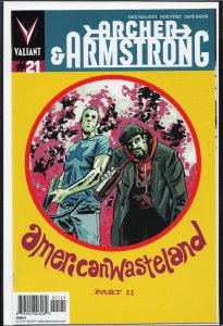 Archer and Armstrong #21 Cover B - Michael Walsh (2014) Archer