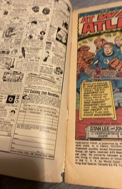 Fantastic Four #103 (1970)guest starring namor