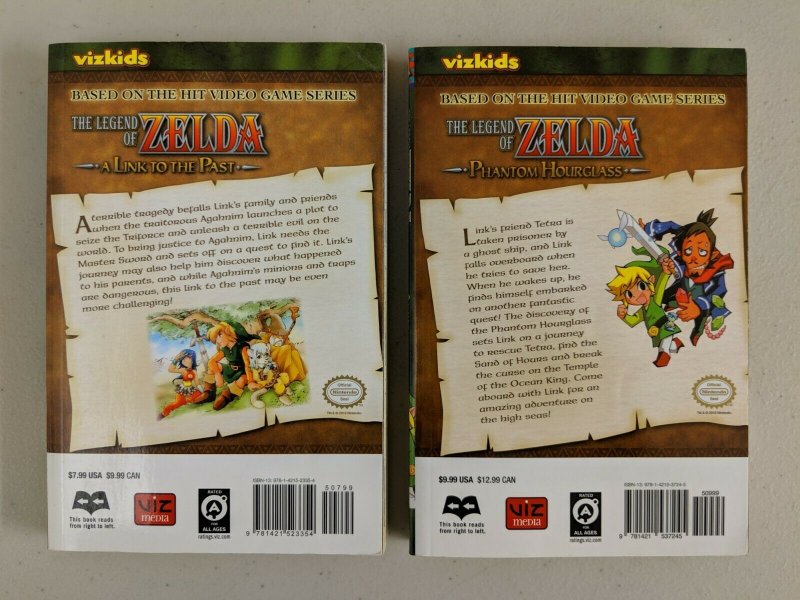 The Legend of Zelda Vol 1-10 (Viz, 2008) Akira Himekawa Vizkids