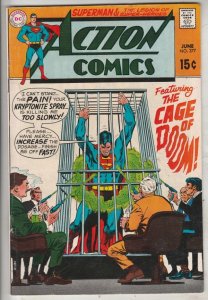 Action Comics #377 (Jun-69) VF High-Grade Superman, Superboy