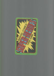 1978 Marvel Comics Super- Heroes Card Game-Silver Surfer