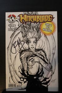 Witchblade #116 2nd Print Black and White Variant (2008) *SIGNED*