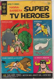 Super TV Heroes, Hanna-Barbera #1 (Jan-68) GD Affordable-Grade Young Samson, ...