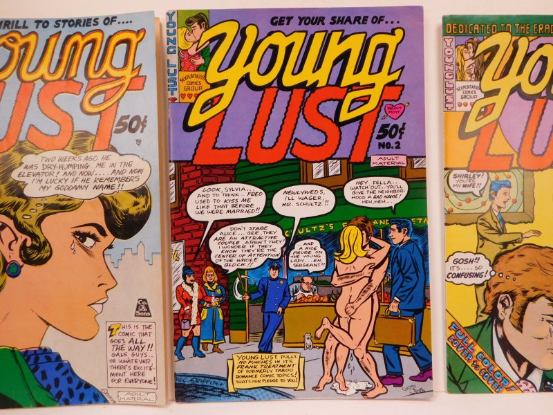 Young Lust #1 - 5 First Prints