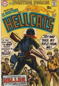 Our Fighting Forces # 121 VG- DC 1969 1st Appearance Of Heller [Y2]