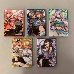 Arifureta From Commonplace To World's Strongest Vol 1-5 Paperback Ryo Shirakome 