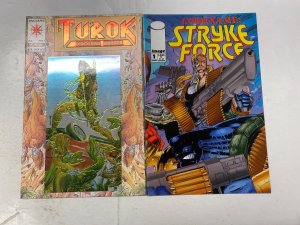 7 FIRST comic books Jon Sable Shadow Hawk Turok Codename: Strike Force 16 KM39
