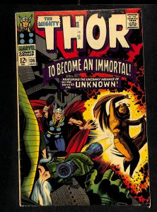 Thor #136 VG+ 4.5 1st Adult Lady Sif!