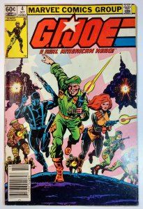 G.I. Joe: A Real American Hero #4 (5.5, 1982) NEWSSTAND